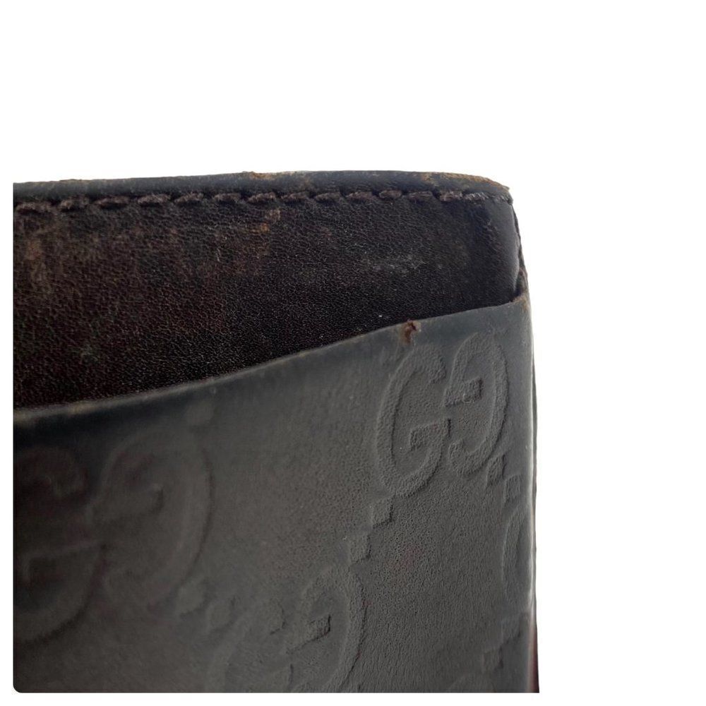 Gucci Guccissima Leather Card Holder - Picture 6 of 7